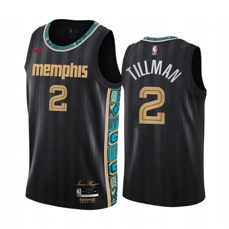 Herren NBA Memphis Grizzlies Trikot Xavier Tillman 2 2020-21 City Edition Swingman